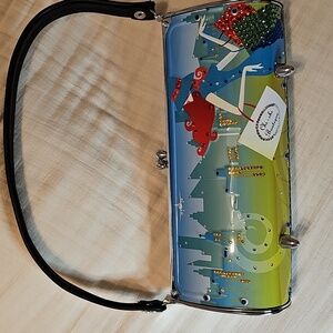Road Flair by Little Earth bling purse W/ swarovski crystals